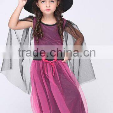 China supplier wholesale Halloween 2pcs clothes set for girl,including dress and hat import from china