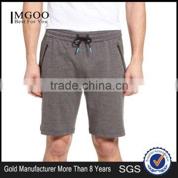 MGOO Customize Club Fleece Sweat Shorts Zip Pocket Sportswear Men's Athletic Shorts Keen Length