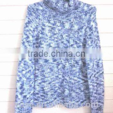 Turtleneck Fashion Knitted Woolen Winter Sweater Men photo-3