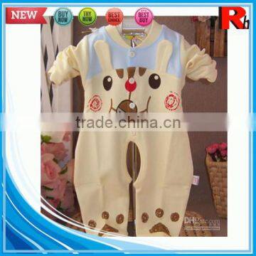 China Long Sleeve Cotton Funny Cute Wholesale Baby Clothing Design Pretty Applique for Baby Clothes