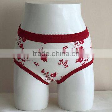 Casual Lady Women Multicolored Cotton Pleated Hem Panties Underwear Knickers photo-4