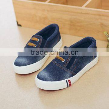 S60275B 2017 High-top Washed Canvas Casual Skate Kids Shoes for Kids photo-4