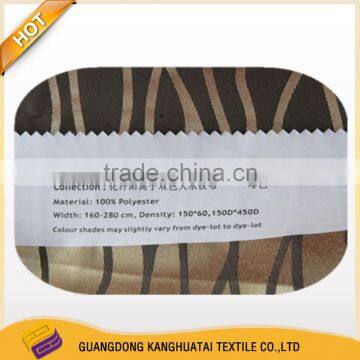 Factory Price Embrodery Water Wave Polyester Cotton Fabric photo-2