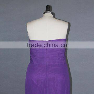 Wholesale Birthday Party Dress Evening Party Dress /Purple Evening Dress photo-4