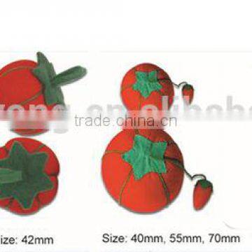 Blister Card Pack of 100% Cotton of Tomato Pin Cushion With Saw/wood Dust Inside photo-6