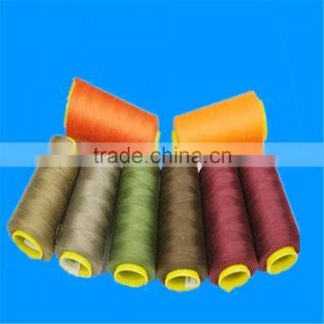 Raw White or Dyed Polyester Thread Yarn for Sewing Fast Delivery photo-3