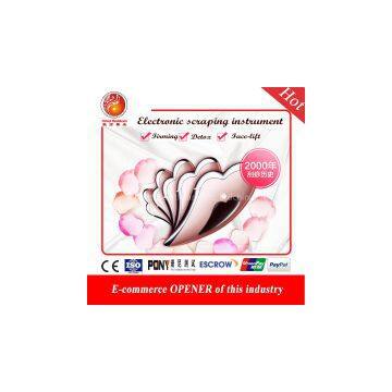 Iontophoresis Apparatus Electric Face Massager Electric Scrapping Beauty Instrument for Face Firming and Whiten and Face Lift photo-2