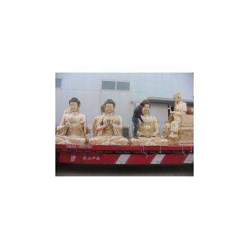 DL1048 Hand Made Sitting and Meditating Amitabha Buddha Statues