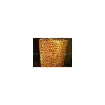 Copper galvanized Expanded wire mesh stretch metal mesh with small hole