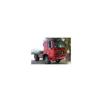 HOWO 4x4 Manual Prime Mover Truck All Wheel Drive with 7100kg Payload , Off Road Model