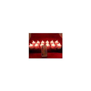 12 colors induction rechargeable electric plastic  LED candles