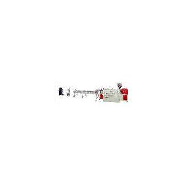 Bottle Flakes Plastic Pelletizing Machine , LDPE Pelletizer Extrusion Line for PET Flakes