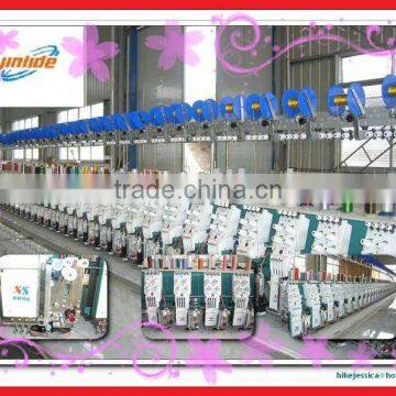 fushun 30heads cording coiling computerized embroidery machine