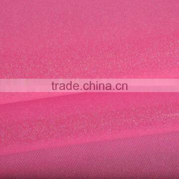 2 Years Warrantee Soft Handfeeling and Shinning Design Glitter Pvc Gift Bag Material photo-4