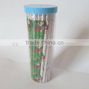 48 pcs HB hot film pencil with pet tube packing