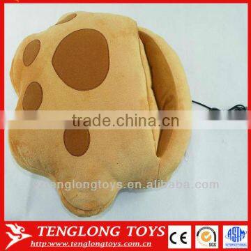Cute plush usb electric foot warmers