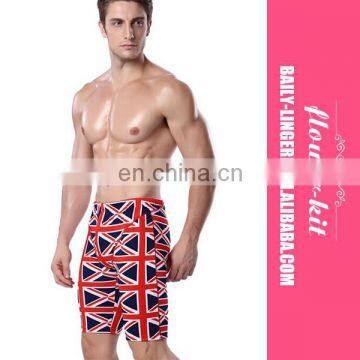 2017 Cheap Mens Fahion Long Swim Trunks (Flag)