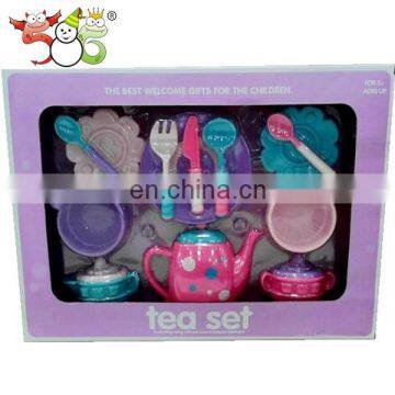 Kids plastic tea set toys