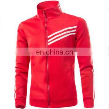 Wholesale 2017 Mens Slim Fit Zip Up Jumper Sweatshirt Jacket Tracksuit Top photo-3