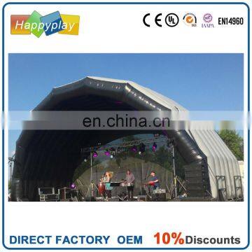 2015 Hot sale advertising event inflatable, inflatable stage cover inflatable marquee tent