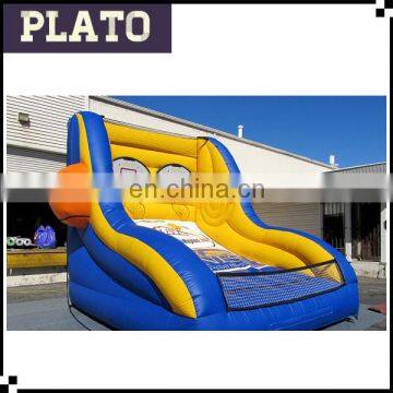 Inflatable basketball jump shoot for outdoor sport game