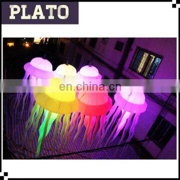 Event decoration colorful inflatable jellyfish for party