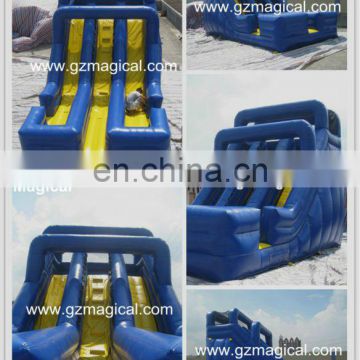 Blue inflatable slides toy / inflatable slide