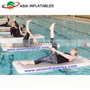 Inflatable Yoga Mats Gymnastic Mat On Water Fitness Floating