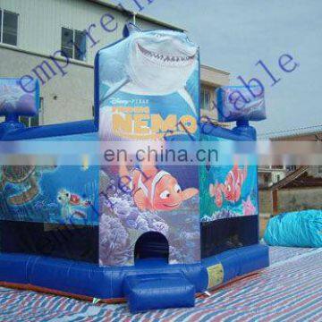 cheap bouncer,art panel inflatable bouncers,commercial bouncers d049