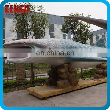 Marine Animal Model Lifesize Robotic Shark Statue