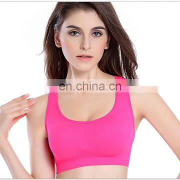 Lady's fitness wear training wear space dye sport bra#2039