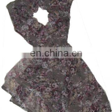 Chiffon Crinkle Scarf