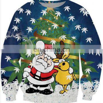 wholesale Christmas sweatshirts - Sublimation sweatshirt - santa cluse sweatshirt