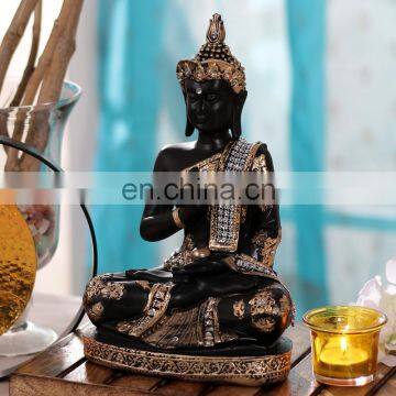 Polyresin Buddha Head Figurine 05