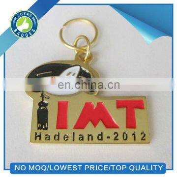 fashion key chain/metal key ring/custom key charm