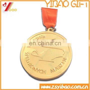 wholesale factory supply casting gold medal with high quality