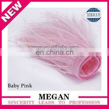 wholesale wedding carnival pink ostrich feather trim