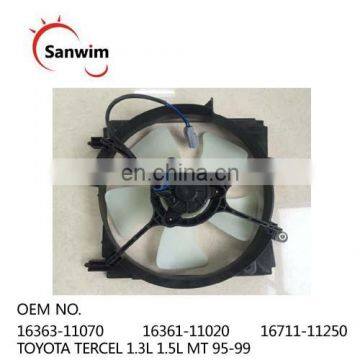 Engine Cooling Fan Assembly Fit Toy-ota TE-RC-EL 1.3L 1.5L MT 95-99 OM 16363-11070 16361-11020 16711-11250 photo-2