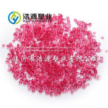 Crystal PVC granules/Anti-slip PVC compounds/High quality PVC grain for slipper