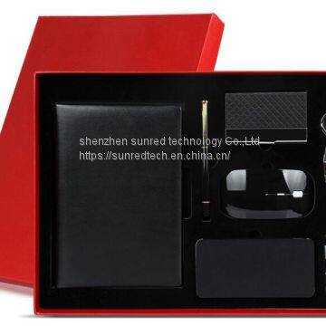 Electronic Gift Set Custom 6 in 1 Corporate Gift Set With Notebook Power Bank photo-3