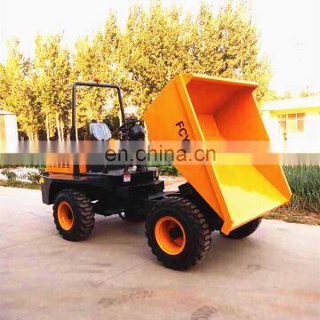 3ton dumper with cabin, diesel site dumper, articulated site dumper