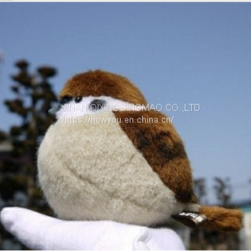 Customize Stuffed Plush Toy Sparrow Bird Manufacture With OEM ODM photo-2