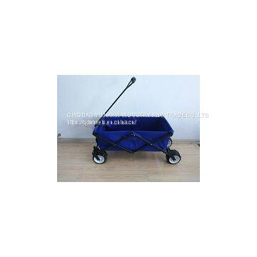 Metal Folding Beach Cart Folding Wagon Outdoor