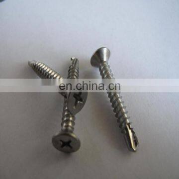 self drilling cross recessed screw for back panels