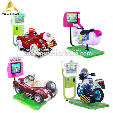 Best Selling Coin Operated Kids Entertainment Motor Racing Arcade Game Machine