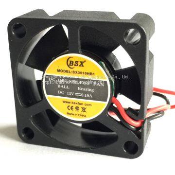 HOT baishunxin Shenzhen 3D printer fan 12V 3010 Small DC 5V Brushless Cooling Cooler Fan