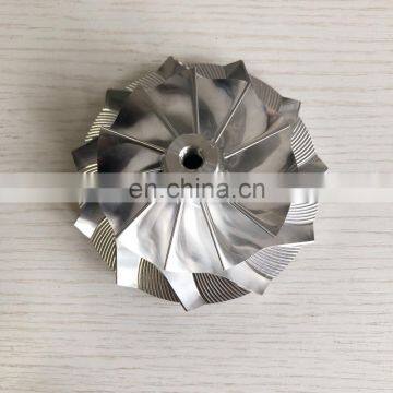 GT3794 67.77/94.00mm 11+0 blades Turbo milling/aluminum 2618/billet compressor wheel for CHEVY 6.6L