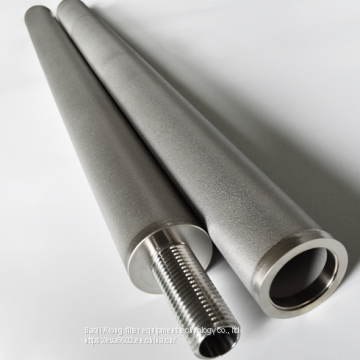 Stainless steel powder sintered filter cartridge for filtration