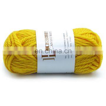 100% wool 1NM multicolor chunky wool yarn for knitting crochet