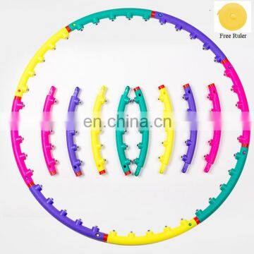 Hot Selling Colorful Detachable Hula Circle Magnetic Massage Hula Circle for Adults